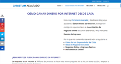 Desktop Screenshot of christiamalvarado.com